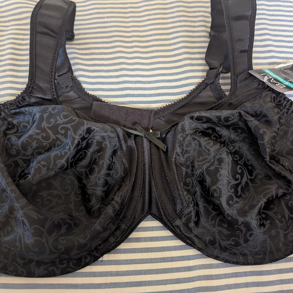 Bali Black Swirl Pattern Bra